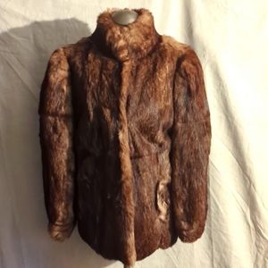 💋BEAUTIFUL GENUINE PLUSH FUR JACKET💋